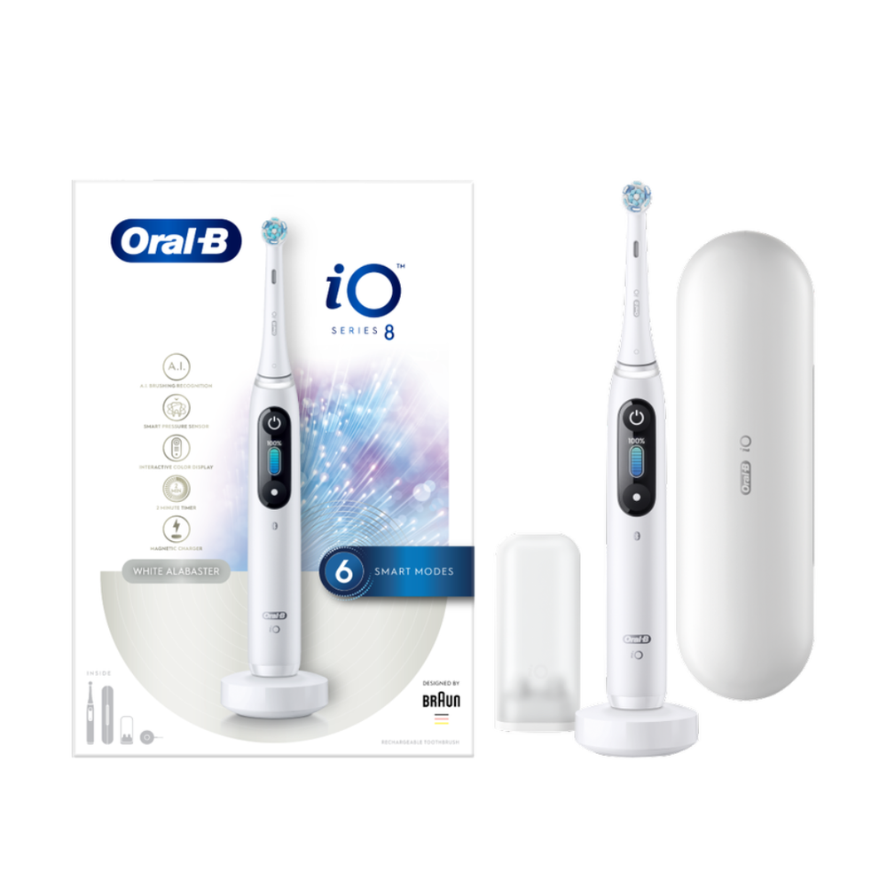 Oral-B Električna četkica iO Series 8 White Alabaster slika 7