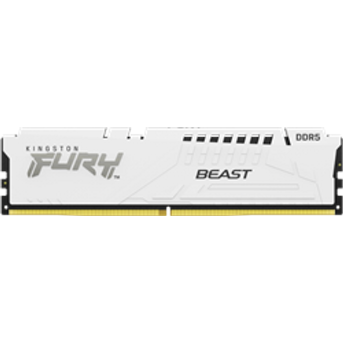 Kingston KF560C40BWK2-64 DDR5 64GB (2x32GB) 6000MHz CL40 DIMM [FURY Beast] White XMP slika 1