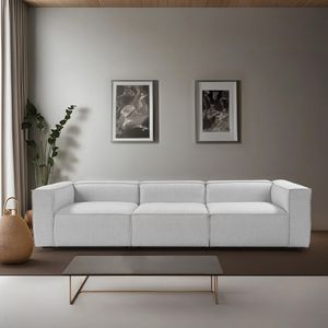 Fora 3-Sjedalna Sofa - Svijetlo Siva
