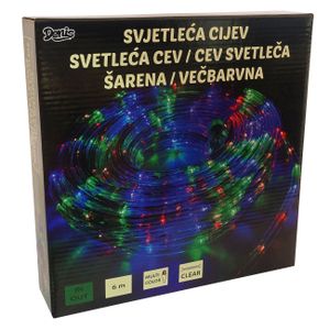 ***LED, svetlosna cev, 6 m, raznobojno svetlo