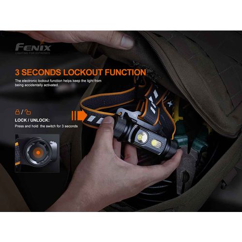 Fenix svjetiljka naglavna HM71R LED slika 9