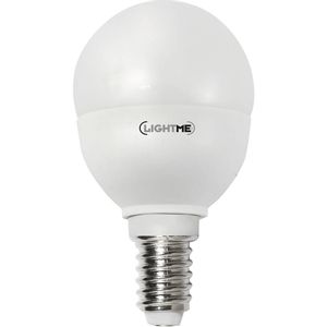 LightMe LM85215 LED Energetska učinkovitost 2021 F (A - G) E14 oblik kapi 4.5 W = 40 W toplo bijela (Ø x D) 45 mm x 82 mm  1 St.