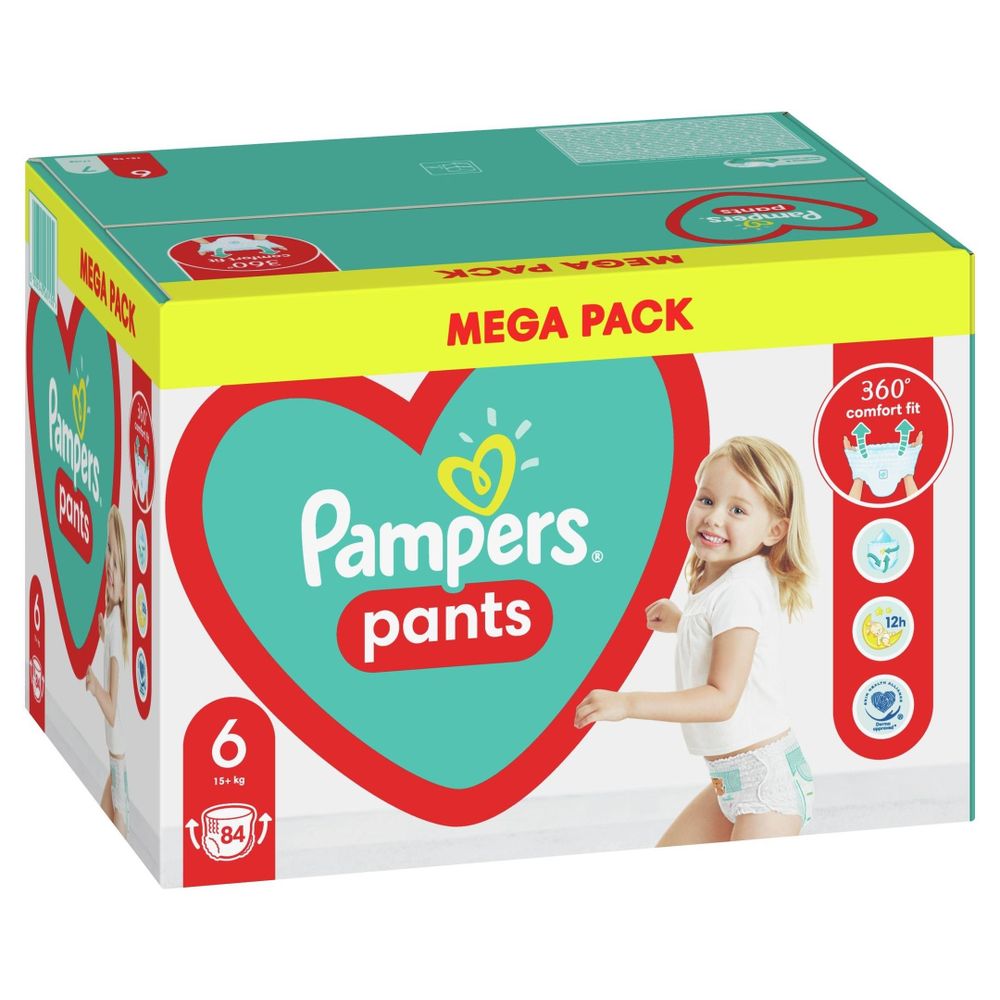 Pampers Pants pelene gaćice mega pack slika 4