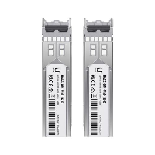 Ubiquiti SFP modul, 1.25Gps, MM, duplex LC, 550m, UACC-OM-MM-1G-D-2 slika 1