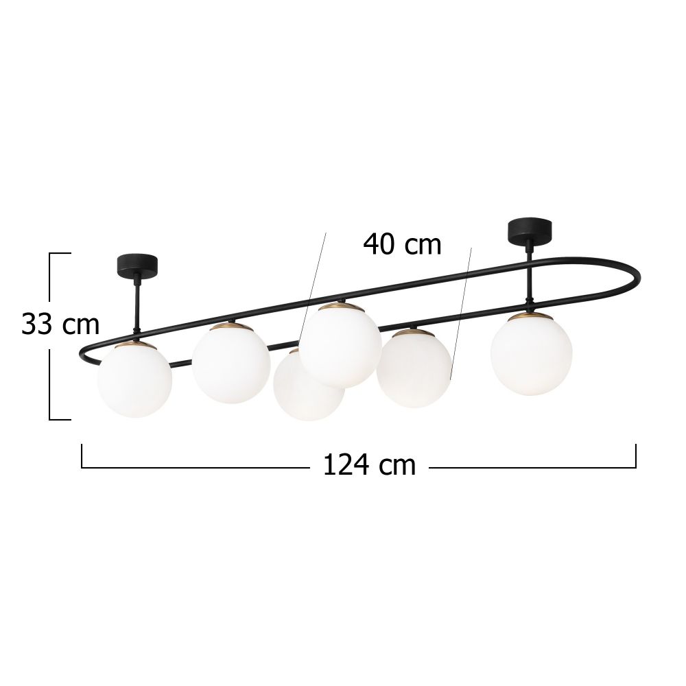 Abaküs - 4911 Crno-bijeli Luster slika 3