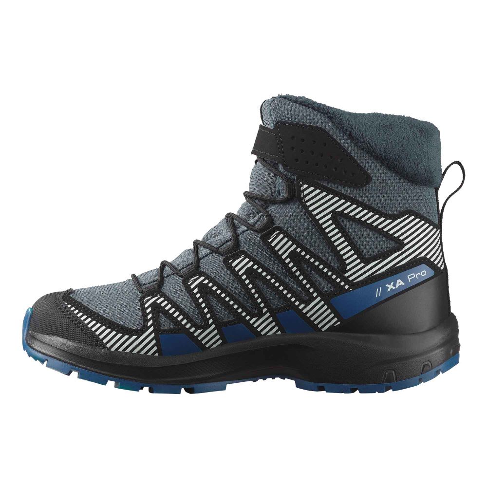 Salomon Dječije gležnjerice XA Pro V8 GTX Waterproof, Turbulence/ Black/Dark Blue slika 2