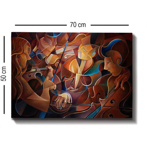 Kanvas Tablo (50 x 70) - 88 Multicolor Decorative Canvas Painting slika 3