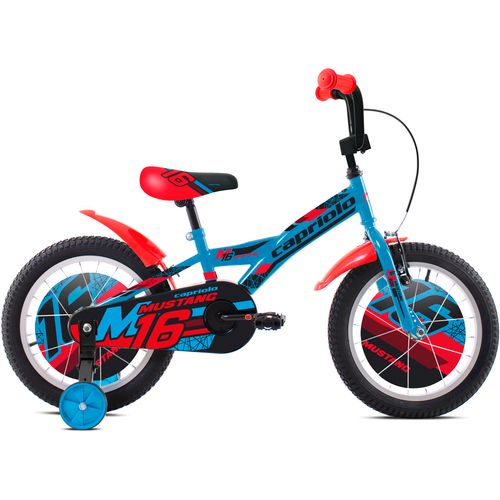 Capriolo bicikl BMX 16"HT MUSTANG blue black red slika 1