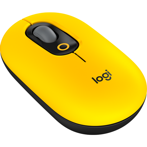 LOGITECH POP Mouse with emoji - BLAST_YELLOW - 2.4GHZ/BT - EMEA - CLOSE BOX slika 2
