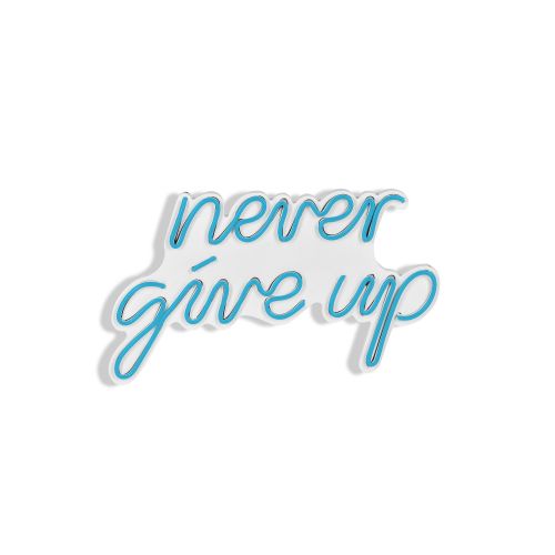 Dekorativna LED svetla 'Never Give Up' - Plava slika 7