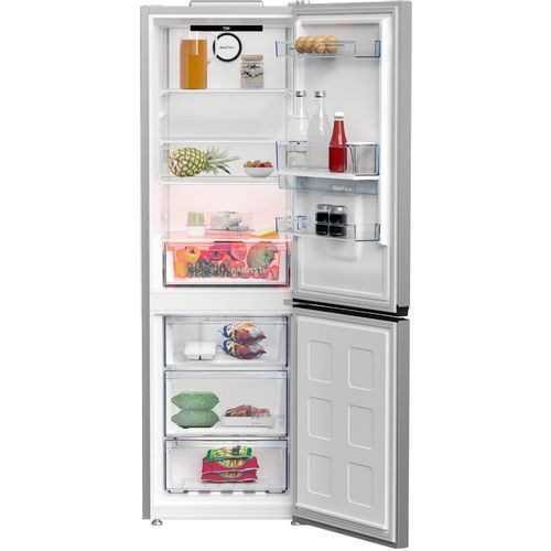 Beko B3RCNE364HDS Kombinovani frižider sa dispanzerom za vodu, NoFrost, Visina 186 cm, Širina 59.5 cm, Srebrna boja slika 4