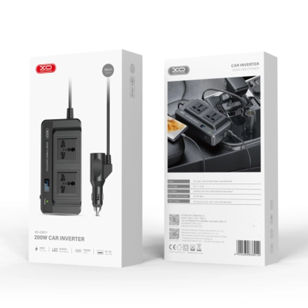 XO Car Inverter CZ011 200W slika 4
