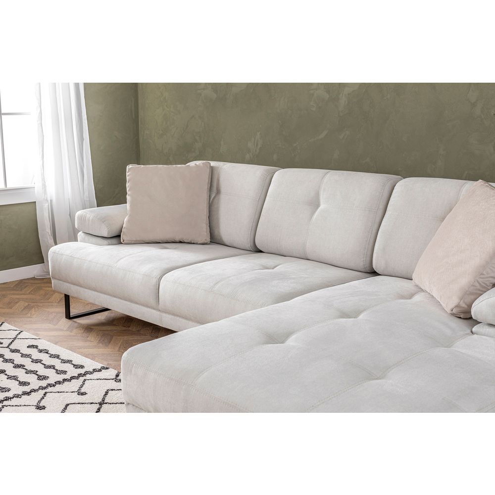 Mustang Small Right - Bež Ugaona Sofa slika 8