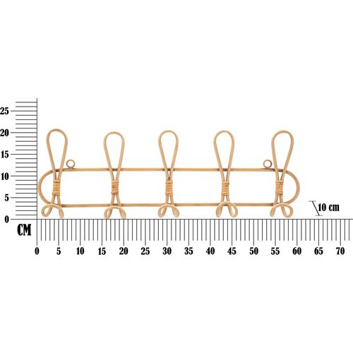 Mauro Ferretti Zidna vješalica Panama 60.5x8x20 cm slika 7
