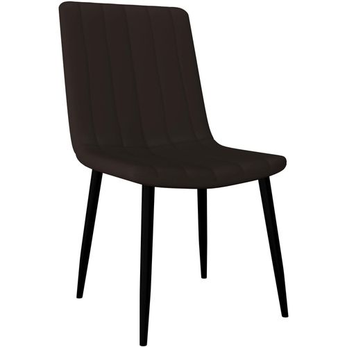 Blagovaonske stolice od umjetne kože 6 kom smeđe slika 2