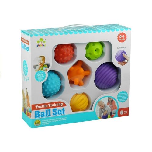 Set senzornih loptica za bebe - 6 elemenata slika 8