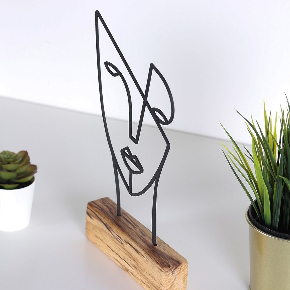 Decorative object M-034 Black slika 3