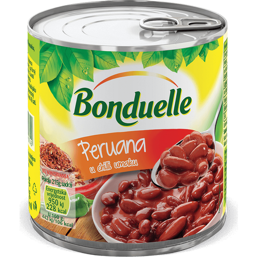 Bonduelle Peruana, Crveni grah u chilli umaku 430 g slika 1