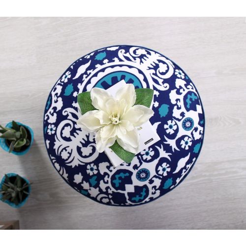 Sky - Blue, White Blue
White Pouffe slika 3