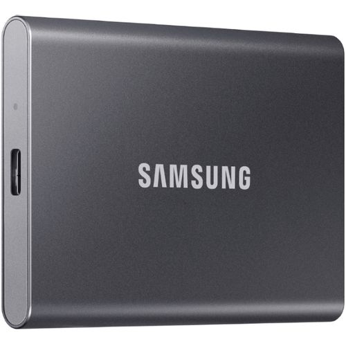 SAMSUNG Portable T7 500GB sivi eksterni SSD MU-PC500T slika 1