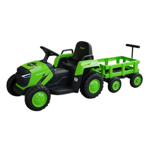 Traktor na akumulator sa prikolicom, Zeleni 3450033