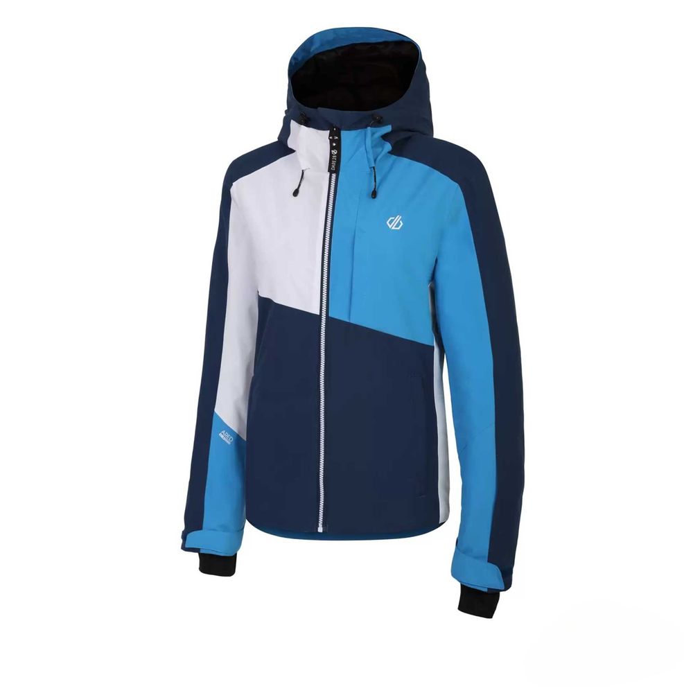 Dare2B Ženska jakna za skijanje Chute, Moonlight Denim/Swedish Blue slika 1