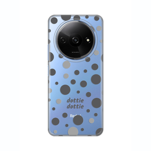 Torbica Silikonska Print Skin za Xiaomi Redmi A3 Dottie Dottie Gray