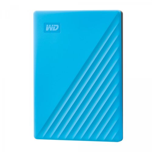 WD My Passport 4TB Prijenosni Disk, USB 3.0, Plavi slika 1