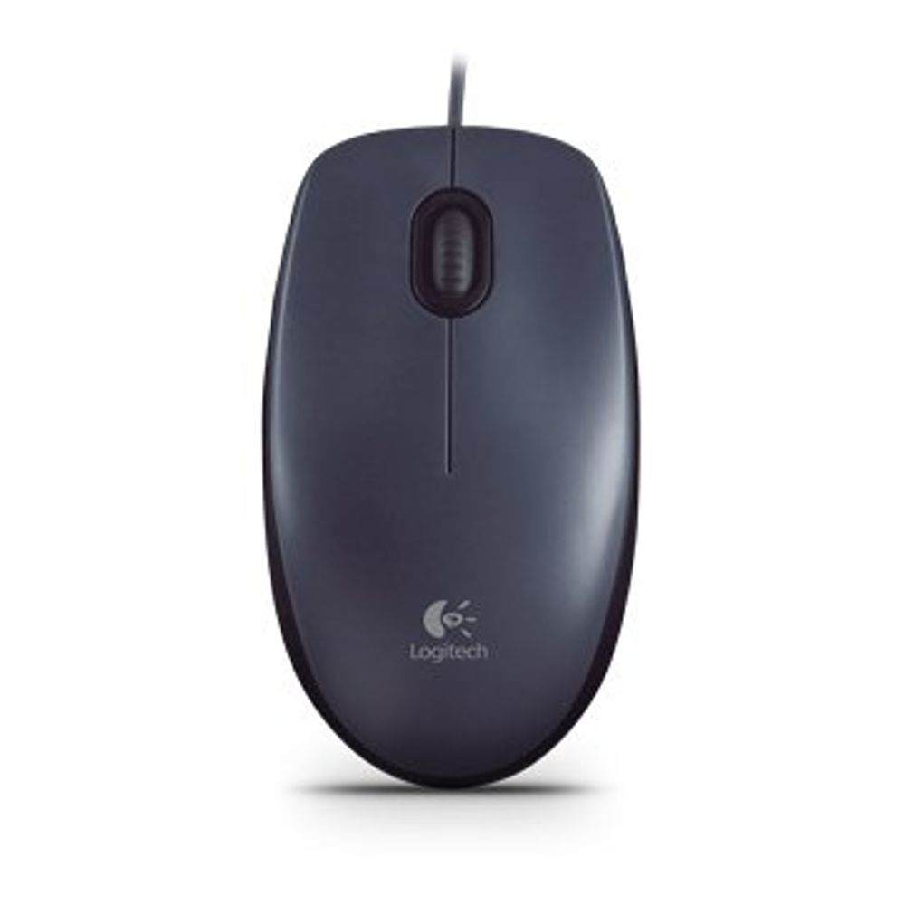 LOGITECH M90 Žični Miš, Sivi - EWR2 slika 1