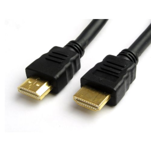 HDMI kabl /4K /1.2m dužina /pozlaćeni konektori /crni/poli bag pakovanje slika 1