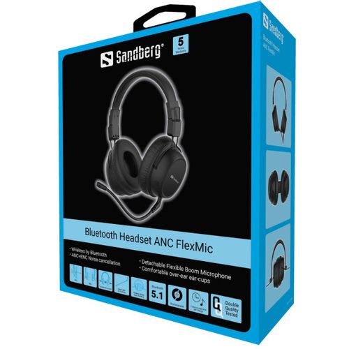 Bluetooth slušalice Sandberg ANC FlexMic 126-36 slika 6