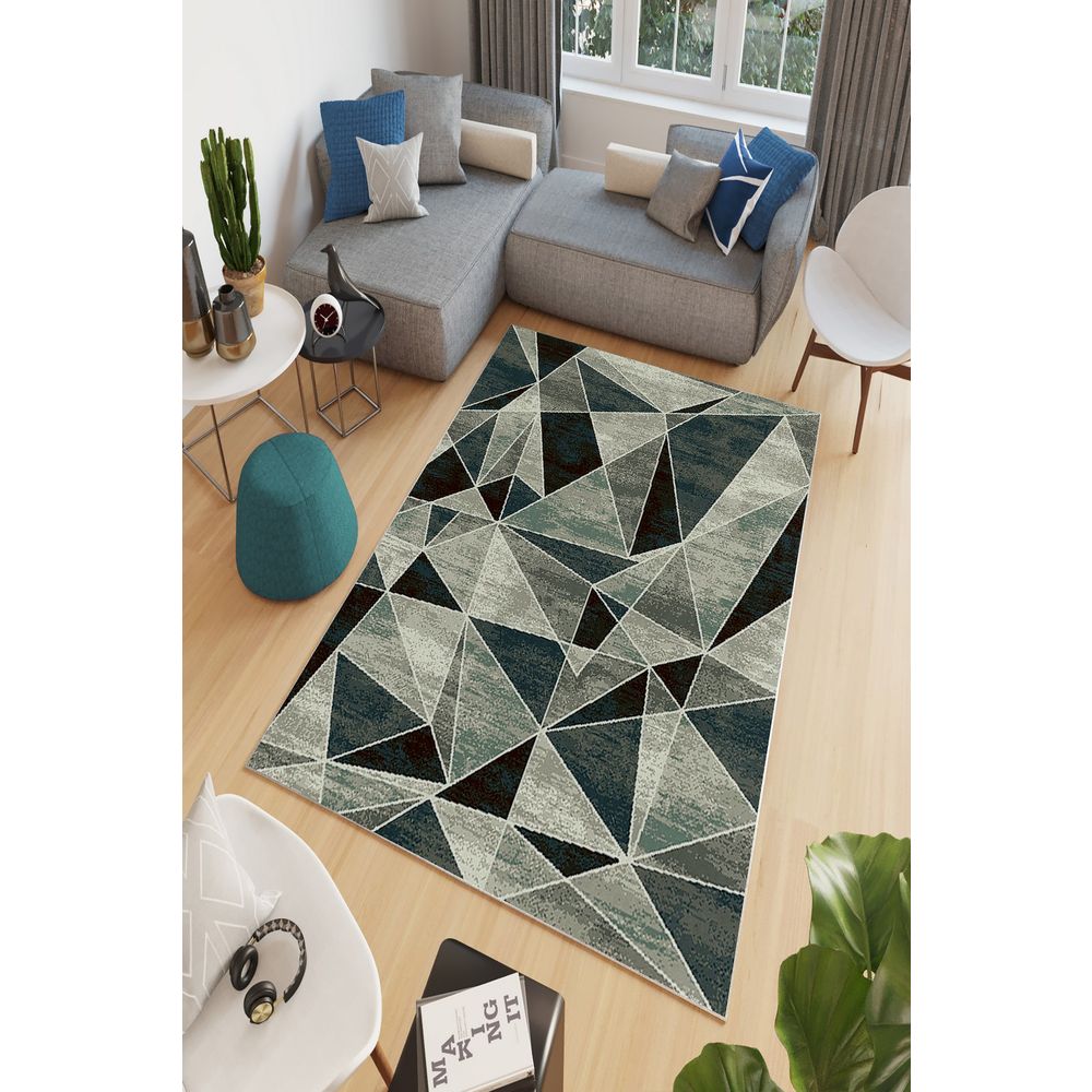 Sivi Tepih W941 (60 x 100 cm) slika 1