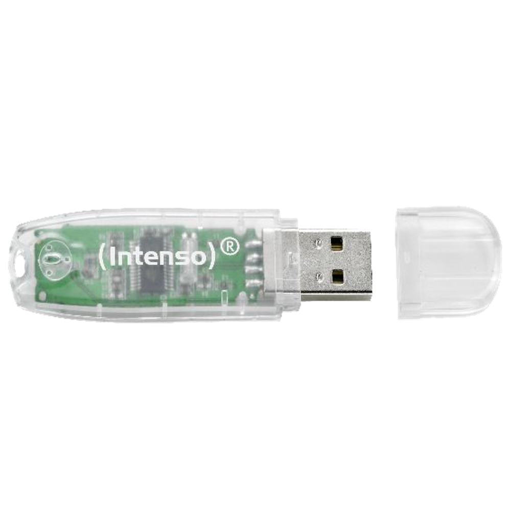 (Intenso) USB Flash drive 32GB Hi-Speed USB 2.0,Rainbow Line,TRANSP. - USB2.0-32GB/Rainbow slika 2