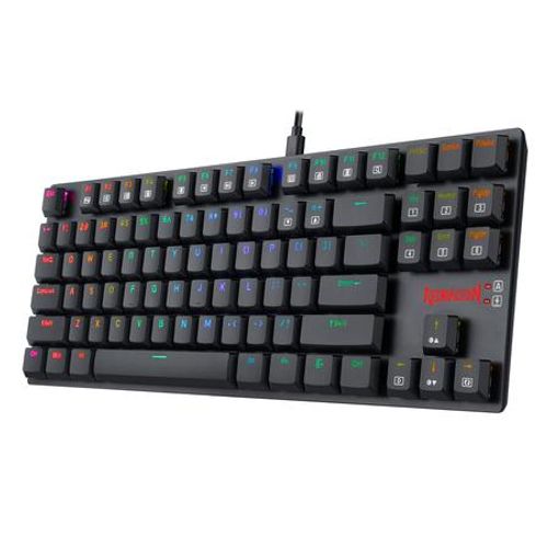 Tipkovnica - Redragon APS TKL K607 RGB Žičana Mehanička Crveni Prekidači slika 3