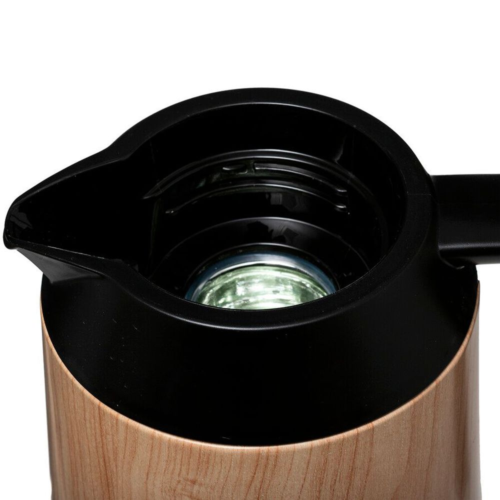 Five izotermni bokal 1l inox natur/crno 17x14x26cm slika 4