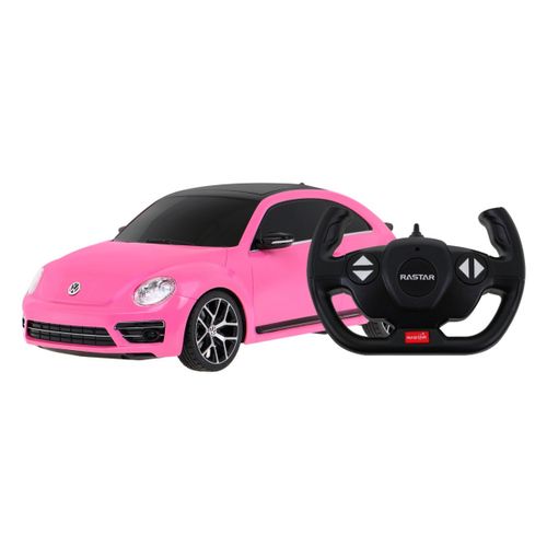 Licencirani auto na daljinsko upravljanje  Volkswagen Beetle 1:14 RASTAR- roza slika 7