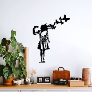 Wallity Metalna zidna dekoracija, Banksy - 10