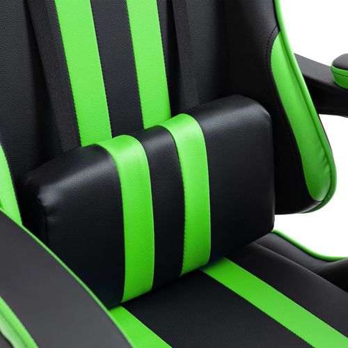 Igraća stolica od umjetne kože zelena slika 23