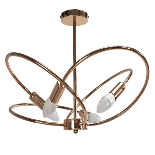 TOOLIGHT SVJETILJKA 4 ROSE GOLD APP1092-4C slika 2