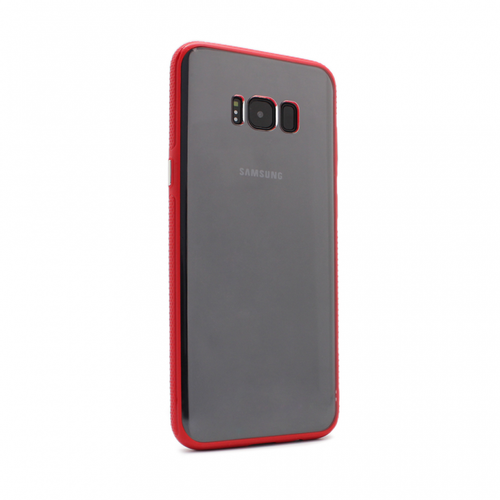 Maska Clear Cover za Samsung G955 S8 plus crvena slika 1