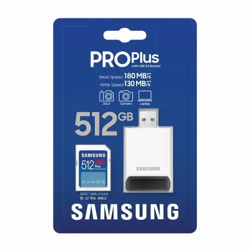 Memorijska kartica Samsung PRO Plus SDXC 512GB MB-SD512SB/WW slika 3