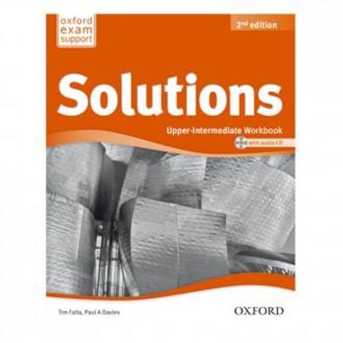 Solutions 2nd Edition Upper-Intermediate: Workbook and CD Pack slika 1