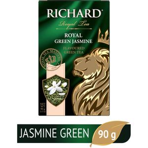 RICHARD Tea Royal Green Jasmine - Zeleni čaj krupnog lista sa jasminom rinfuz 90g  110470