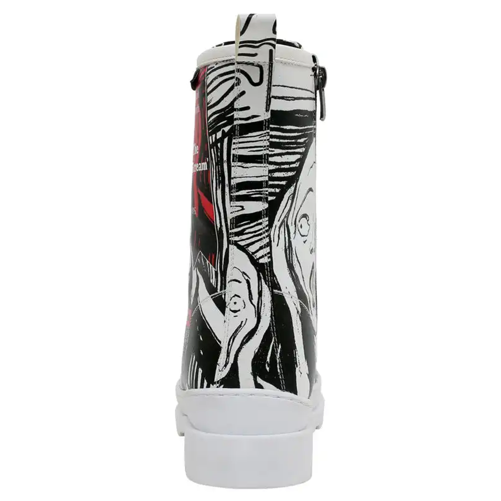 DOGO Duboke čizme Gisele Edvard Munch The Scream Muse Design slika 6