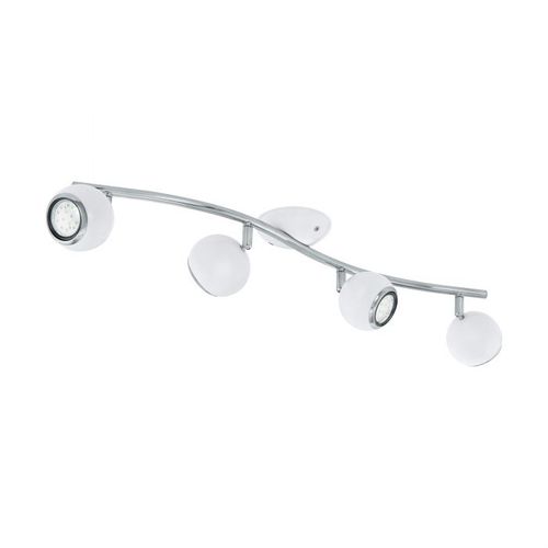 Eglo Bimeda spot/4, led, gu10, 4x3w, 4x240lm, bela/hrom  slika 1