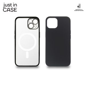 2u1 Extra case MAG MIX PLUS paket CRNI za iPhone 14