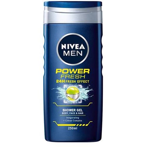 NIVEA Men Power Refresh Gel za tuširanje 250 ml slika 1