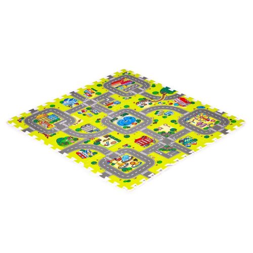 Ecotoys Podloga Za Igru City 9 Elemenata 90.5X90,5Cm Iplay slika 2