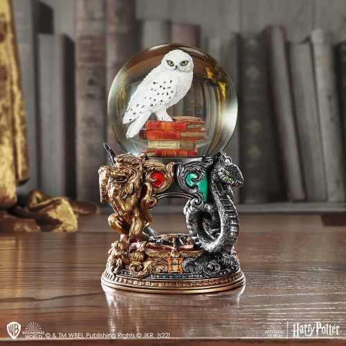 NEMESIS NOW HARRY POTTER HEDWIG SNOW GLOBE 18.5CM slika 3