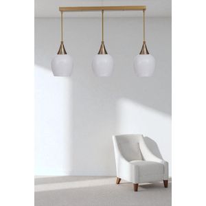 Opviq Luster 383, Bijela, Zlatna